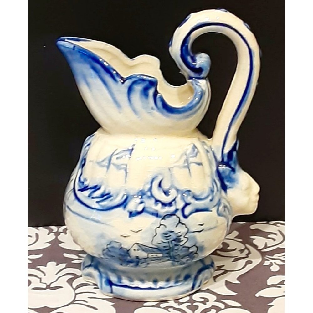 Porcelain Hand Painted Miniature Jar A10
